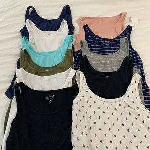 Maternity Tank Tops - Lot of 11